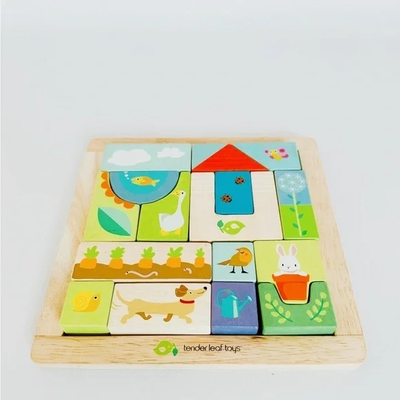 *SOLD* Tender Leaf Garden Patch Puzzle - Picture 3 of 7